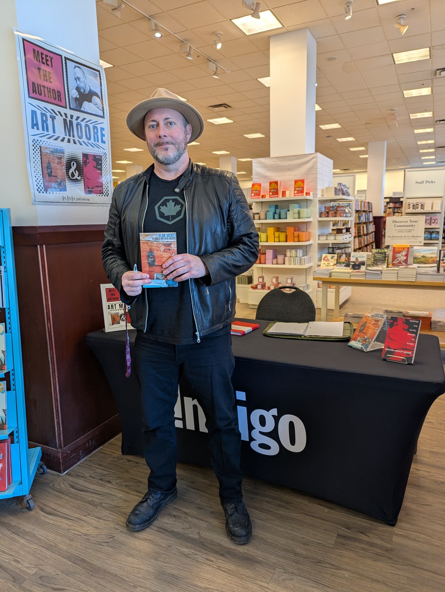 Book signing at Indigo